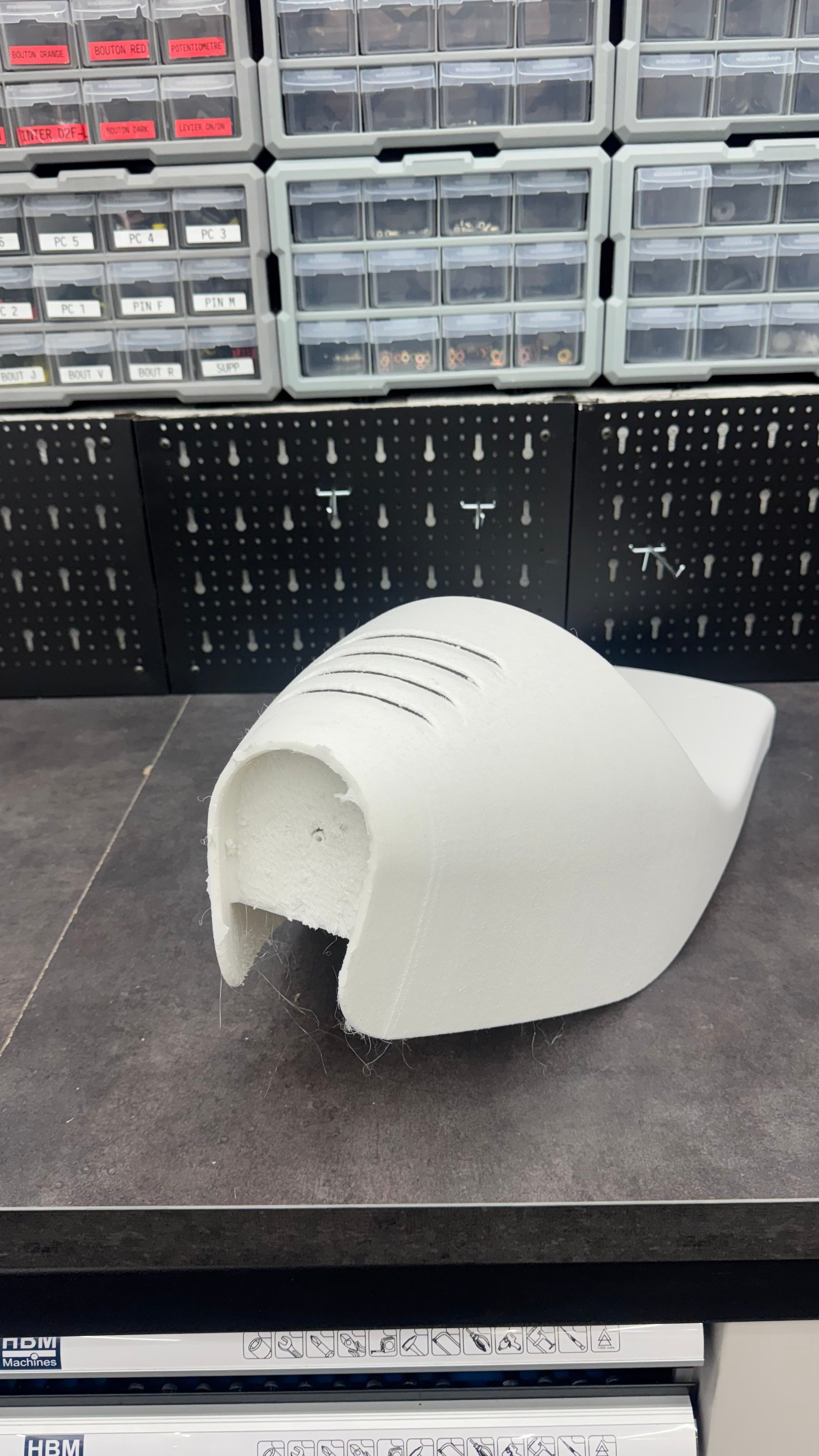 Conception et impression 3D d’une coque arrière de Café Racer