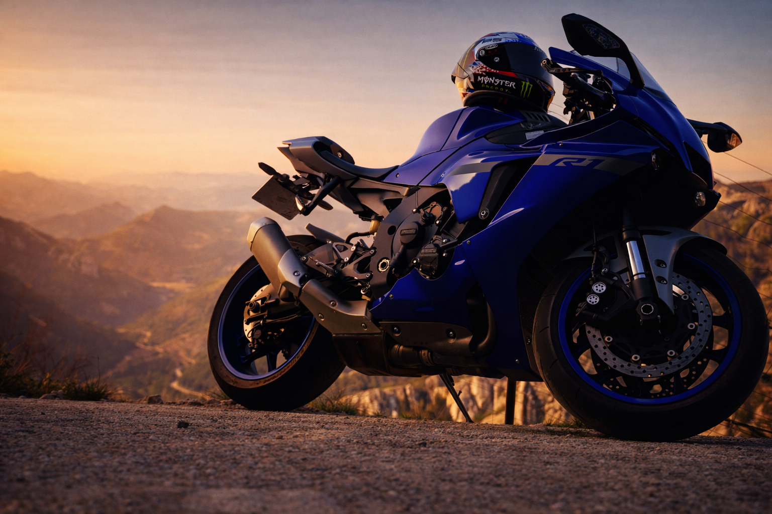 Premier visuel de la Yamaha R1 2024 imaginée comme base du projet M1 2026